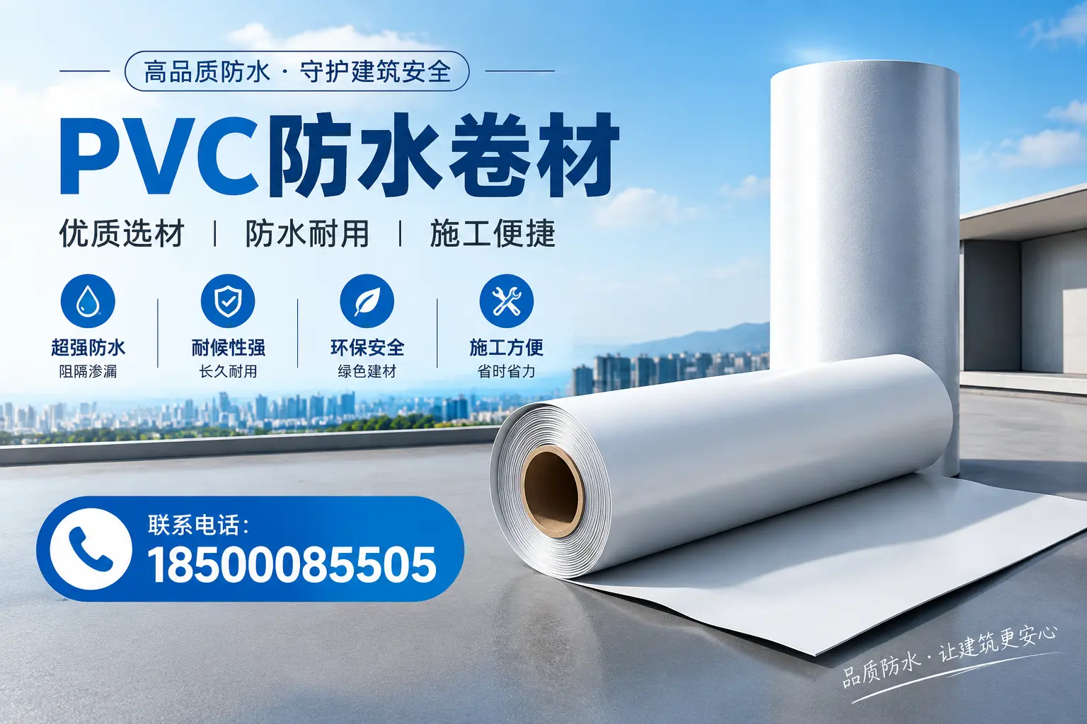如何评估PVC防水卷材的性价比?昌江消费者必读